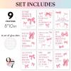 image97 Decor LARGE 11x14 Pink Coquette Room Decor Aesthetic  Vintage Coquette Wall Decor Cute Coquette Posters For Girls Dorm Decorations Girly Wall Art Prints Bow Pictures For Bedroom UnframedCoquette 9x8x10