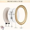 image97 Decor Oval 5x7 Picture Frame  Small Vintage Picture Frames 5x7 Elegant Oval Frame 5 X 7 For Wall Hanging Vintage Frames 5x 7 Antique Home DecorIvory Oval