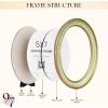 image97 Decor Oval 5x7 Picture Frame  Small Vintage Picture Frames 5x7 Elegant Oval Frame 5 X 7 For Wall Hanging Vintage Frames 5x 7 Antique Home DecorMint Oval