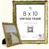 image97 Decor Oval 5x7 Picture Frame  Small Vintage Picture Frames 5x7 Elegant Oval Frame 5 X 7 For Wall Hanging Vintage Frames 5x 7 Antique Home DecorMint Rectangle