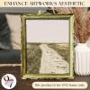 image97 Decor Oval 5x7 Picture Frame  Small Vintage Picture Frames 5x7 Elegant Oval Frame 5 X 7 For Wall Hanging Vintage Frames 5x 7 Antique Home DecorMint Rectangle