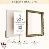 image97 Decor Oval 5x7 Picture Frame  Small Vintage Picture Frames 5x7 Elegant Oval Frame 5 X 7 For Wall Hanging Vintage Frames 5x 7 Antique Home DecorMint Rectangle
