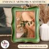 image97 Decor Oval 5x7 Picture Frame  Small Vintage Picture Frames 5x7 Elegant Oval Frame 5 X 7 For Wall Hanging Vintage Frames 5x 7 Antique Home DecorVintage Green Rectangle