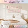 image97 Decor Pink Coquette Room Decor Aesthetic  Vintage Wall Decor Cute Posters for Girls Dorm Decorations Girly Wall Art Prints Pink Pictures for Bedroom 8x10 UnframedSimple Coquette 9x8x10