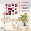 image97 Decor Pink Y2k Room Decor Aesthetic  Mcbling Trashy Y2k Posters For Girls Room 2000s Room Decor For Teen Girls Y2k Decorations Hot Pink Wall Art Prints Baddie Pictures For Bedroom Unframed