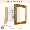 image97 Decor Rustic 5x7 Gold Picture Frame Gold Vintage Frame 5x7 Antique Golden Photo Frames 5 By 7 Picture Frame Ornate Frames For Tabletop And Wall HangingPS Gold Frame