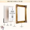 image97 Decor Rustic 5x7 Gold Picture Frame Gold Vintage Frame 5x7 Antique Golden Photo Frames 5 By 7 Picture Frame Ornate Frames For Tabletop And Wall HangingGold Rectangle