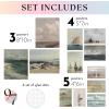 image97 Decor Rustic Nautical Wall Decor  Vintage Nautical Wall Art Farmhouse Coastal Prints Ship Painting Vintage Beach Posters Ocean Art Prints Sailboat Pictures For Home Bedroom 8x10 UnframedVintage Coastal Gx8x10