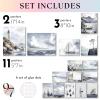 image97 Decor Rustic Nautical Wall Decor  Vintage Nautical Wall Art Farmhouse Coastal Prints Ship Painting Vintage Beach Posters Ocean Art Prints Sailboat Pictures For Home Bedroom 8x10 UnframedBright Coastal Gx11x14