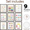 image97 Decor Space Decor For Boys Room  Space Poster For Kids Room Spaces Wall Art Prints Baby Boy Nursery Wall Arts Astronaut Pictures Toddler Rooms For Boys Bedroom Classroom 8x10 UnframedEducational Poster