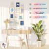 image97 Decor Space Decor For Boys Room  Space Poster For Kids Room Spaces Wall Art Prints Baby Boy Nursery Wall Arts Astronaut Pictures Toddler Rooms For Boys Bedroom Classroom 8x10 UnframedBlue