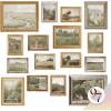 image97 Decor Vintage 11X14 16PCS FRAMED Wall Art  Framed Vintage Wall Art Prints Vintage Posters For Room Aesthetic Lanscape Prints For Wall Decor Moody Gallery Wall Pictures Botanical Paintings For Home Bedroom BEIGE FRAMEVintage
