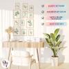 image97 Decor Vintage Botanical Wall Art Decor  Plant Posters For Room Aesthetic Vintage Botanical Prints Nature Wall Decor Floral Pictures Butterfly Bird Art For Home Bedroom Decoration 8x10 UnframedFresh Botanical Gx8x10