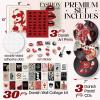 image97 Decor Vintage Downtown Girl Room Decor  Y2k Posters For Room Aesthetic Pictures Cute Y2k Room Decor 2000s Prints Retro Red Wall Art For Teen Girls College Dorm Bedroom Decorations UnframedDowntown Red Pop 8x10