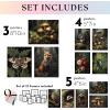 image97 Decor Vintage FRAMED Wall Art For Living Room  Large Framed Art Prints Cottagecore Wall Decor Dark Cottage Core Posters For Room Aesthetic Pictures Nature Forest Print For Dorm Home Bedroom BLACK FRAMECottagecore Forest