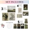 image97 Decor Vintage Framed Wall Art  Framed Vintage Wall Art Prints Vintage Posters For Room Aesthetic Lanscape Prints For Wall Decor Moody Gallery Wall Pictures Botanical Paintings For Home BedroomVintage Antique Gx8x10