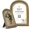 image97 Decor Vintage Gold Picture Frames 5x7  Fancy Gold Vintage Picture Frames 5x7 Cute Golden Ornate Frame 5 X 7 Decorative Antique Frame 5 By 7 For Tabletop And Wall Hanging Antique Wall DecorAntique Arch