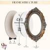 image97 Decor Vintage Picture Frames 4x6  Antique Oval Picture Frame 4x6 Ornate Gold Frame 4 X 6 For Tabletop And Wall Hanging Antique Wall DecorBronze