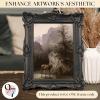 image97 Decor Vintage Picture Frames 5x7  Gold 5x7 Picture Frame Vintage Style Ornate 5 x 7 Frames for Pictures Antique 5 By 7 Frame For Tabletop And Wall Hanging Antique Wall DecorBlack Vintage