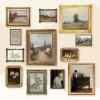 image97 Decor Vintage Wall Art Prints  French Antique Decor Vintage Pictures Moody Gallery Art 12 Count Framed Vertical Rectangular Distressed Finish Indoor Use Wall Mount