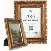 image97 Decor 4x6 Vintage Picture Frame  Ornate Gold Frames 4 x 6 Antique Photo Frames 4 x 6 Rustic Small Frame Retro Decorative Wall Hanging For Home