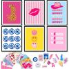 image97 Decor Cute Preppy Room Decor Teen Girls  Colorful Preppy Wall Decor Trendy Preppy Posters For Room Aesthetic Preppy Pictures For Wall Eclectic Gallery Wall Prints Dorm Decorations UnframedPreppy Collection