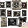 image97 Decor Dark Academia Wall Art Prints  Gothic Bedroom Decor Vintage Goth Posters For Room Aesthetic Halloween Witchy Prints Moody Goth Room Decor Emo Home Decorations unframedVintage Gothic