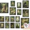 image97 Decor FRAMED 16PCS Vintage Fairycore Decor  Fairy Wall Decoration Aesthetic Cottage Wall Art Fairy Core Posters Fairy Art Prints Cottagecore Mushroom Pictures Earthy Fairy Decoration for Bedroom Home BEIGE FRAMEFairycore 12x8x10