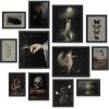 image97 Decor FRAMED Gothic Wall Art  Dark Academia Decor For Bedroom Dark Academia Wall Art Framed Halloween Gothic Decorations For Home Goth Room Decorations Aesthetic Pictures BLACK FRAMEDark Academia Fantasy