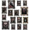 image97 Decor Framed Gothic Wall Art  Goth Wall Decor Romantic Gothic Decorations For Bedroom Floral Goth Wall Art Prints Creepy Dark Raven Skull Poster Moody Halloween Decorations Aesthetic Pictures for HomeGothic Eternal Love