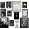 image97 Decor Framed Gothic Wall Art  Vintage Gothic Decor For Home Moody Witchy Wall Decor Halloween Goth Room Decor Aesthetic Witch Pictures Wall Decor Spooky Dark Posters For Bedroom DecorationsWitchy
