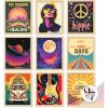 image97 Decor Hippie Room Decor For Bedroom Aesthetic  Boho Hippie Wall Decor 70s Retro Wall Art Prints Groovy Pictures Hippy Collage Cute Hippy Posters For Dorm Home 8x10 UnframedHippie set 9