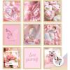 image97 Decor Pink Coquette Room Decor Aesthetic  Vintage Wall Decor Cute Posters for Girls Dorm Decorations Girly Wall Art Prints Pink Pictures for Bedroom 8x10 UnframedPinky Coquette 9x8x10