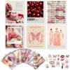 image97 Decor Pink Coquette Room Decor Aesthetic  Vintage Wall Decor Cute Posters for Girls Dorm Decorations Girly Wall Art Prints Pink Pictures for Bedroom 8x10 UnframedCoquette Gallery