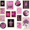 image97 Decor Pink Y2k Room Decor Aesthetic  Mcbling Trashy Y2k Posters For Girls Room 2000s Room Decor For Teen Girls Y2k Decorations Hot Pink Wall Art Prints Baddie Pictures For Bedroom Unframed