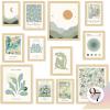 image97 Decor Sage Green Wall Art Prints  Sage Green Pictures Wall Decor For Teen Girls Bedroom Abstract Boho Posters For Room Aesthetic Matisse Prints Gallery Wall Art For Dorm Decorations unframedAbstract Sage Green Gx8x10