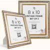 image97 Decor Vintage Gold Picture Frames 5x7  Fancy Gold Vintage Picture Frames 5x7 Cute Golden Ornate Frame 5 X 7 Decorative Antique Frame 5 By 7 For Tabletop And Wall Hanging Antique Wall DecorSilver Old Gold