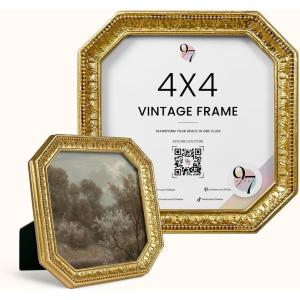 image97 Decor Black Gothic Picture Frame 5x7  Vintage Picture Frames 5x7 Victorian 5 x 7 Frame Halloween Goth Photo Frames With Glass Front For Tabletop And Wall Hanging Gothic Wall Decor For HomeGold Ornate