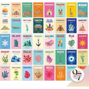 image97 Decor Cute Preppy Room Decor Aesthetic  40pcs Coastal Preppy Collage Kit Colorful Preppy Posters For Teen Girls Room Preppy Beach Room Decor Summer Travel Wall Art Prints Dorm Decorations 4x6Preppy 40x4x6