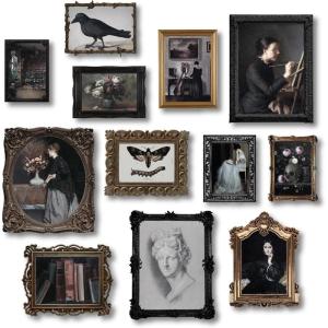 image97 Decor Dark Academia Decor  Antique Victorian Wall Decor Dark Victorian Pictures for Wall Moody Vintage Ladies Portrait Poster Print for Bedroom Decorations 8x10 Unframed