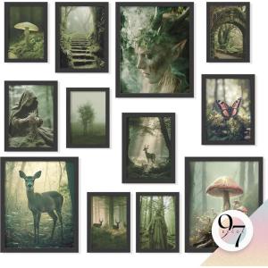 image97 Decor Goblincore Room Decor  Goblin Core Posters For Room Aesthetic Pictures Cottage Core Wall Art Prints Earthy Mushroom Collage Fantasy Nature Decorations For Bedroom Dorm UnframedGoblincore Gx8x10