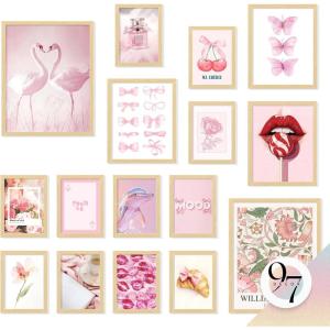 image97 Decor LARGE 11x14 Pink Coquette Room Decor Aesthetic  Vintage Coquette Wall Decor Cute Coquette Posters For Girls Dorm Decorations Girly Wall Art Prints Bow Pictures For Bedroom UnframedElegant Coquette Gx11x14