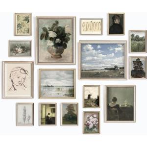 image97 Decor LARGE 11x14 Vintage Wall Art Prints  Large Vintage Pictures Wall Decor Farmhouse French Country Decor For Bedroom Botanical Posters Landscape Paintings Gallery Wall Prints For Home UnframedVintage