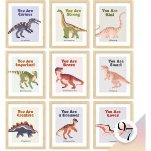 image97 Decor Space Decor For Boys Room  Space Poster For Kids Room Spaces Wall Art Prints Baby Boy Nursery Wall Arts Astronaut Pictures Toddler Rooms For Boys Bedroom Classroom 8x10 UnframedDinosaur Lively