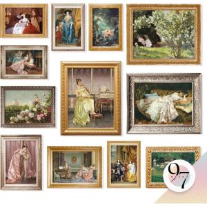 image97 Decor Victorian Wall Decor  Vintage Wall Art Prints Victorian Pictures Coquette French Horse Paintings Antique Aesthetic Posters For Home Bedroom Decorations UnframedClassical Art Victorian