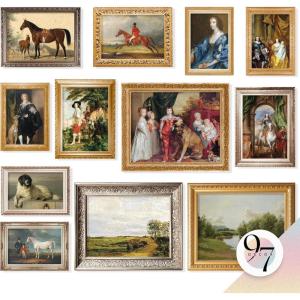 image97 Decor Victorian Wall Decor  Vintage Wall Art Prints Victorian Pictures Coquette French Horse Paintings Antique Aesthetic Posters For Home Bedroom Decorations UnframedRococo Victorian