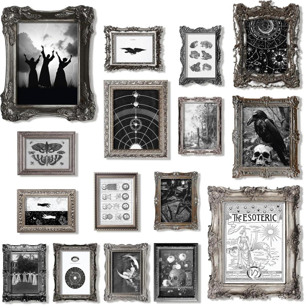 image97 Decor Large 11x14 Gothic Home Decor Aesthetic  Large Vintage Witchy Decor Gothic Wall Art Goth Room Witch Pictures Witchy Halloween Dark Goth Posters For Bedroom Decorations UnframedGothic Gx11x14