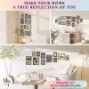 image97 Decor Eclectic Wall Art Framed  Modern Maximalist Wall Decor Unique Colorful Prints For Wall Decorations Aesthetic Pictures Retro Framed Gallery Wall Art Set Artsy Room Posters For Home Bedroom BLACK FRAME