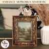image97 Decor Gold Oval Frame 8x10  Gold Vintage Picture Frames 8x10 Antique Ornate Frames 8 X 10 With Glass Front For Tabletop Photo Display And Wall Hanging Golden Rose Frame 8 By 10Victorian Rectangle