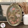 image97 Decor Gold Oval Frame 8x10  Gold Vintage Picture Frames 8x10 Antique Ornate Frames 8 X 10 With Glass Front For Tabletop Photo Display And Wall Hanging Golden Rose Frame 8 By 10Rose Oval